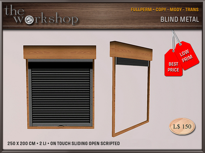 METAL BLIND - 3