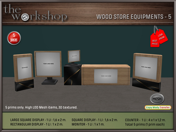 WOOD STORE EQUIPMENTS - 5