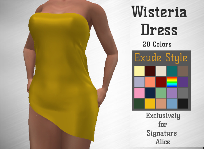 !! Exude Style !! Wisteria Dress for Signature Alice