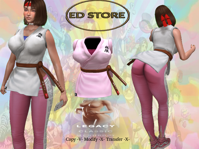 EDStore - Keikogi - Edition Sakazaki Style - Pink - (Legacy)
