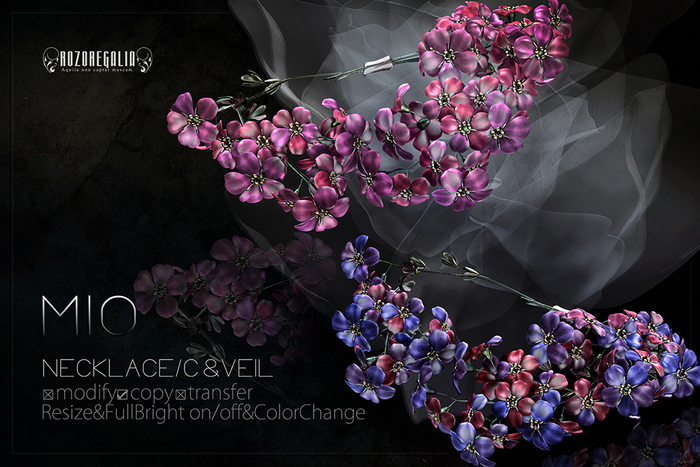ROZOREGALIA_MIO*NECKLACE/C