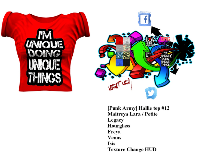 [Punk Army] Hallie top #12