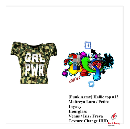 [Punk Army] Hallie top #13