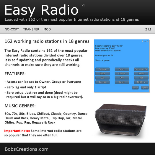 Easy Radio (Speaker) 