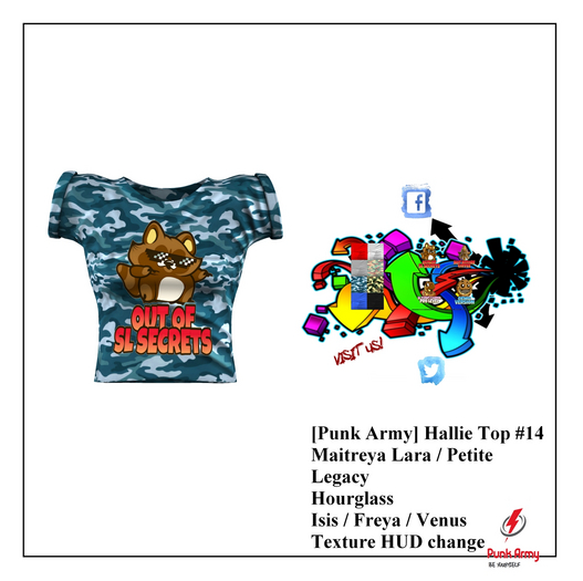 [Punk Army] Hallie Top #14