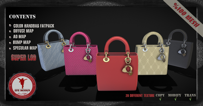 (Efe Design) Color Handbag Fatpack Fullperm 