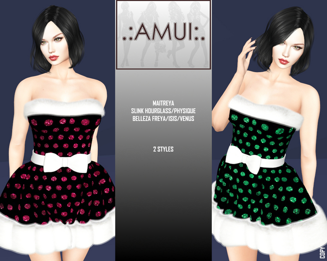 .:AMUI:. Christmas Dress "Dots"