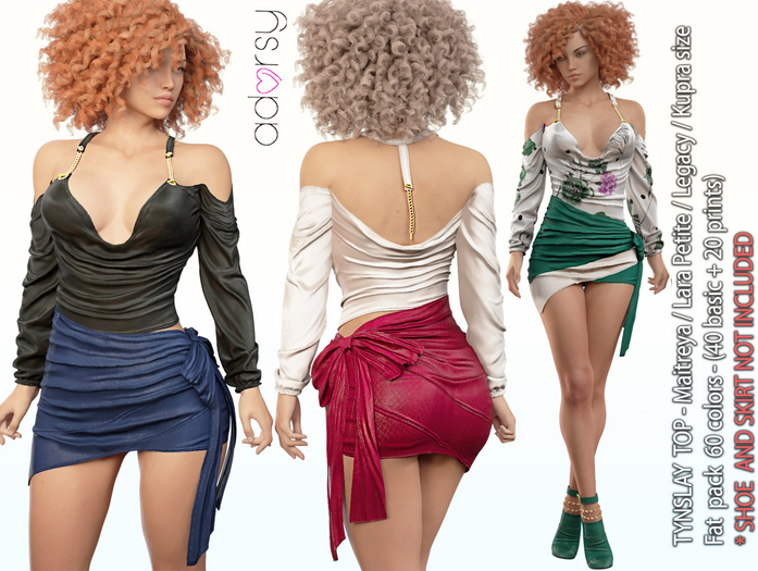 adorsy - Tinslay Top Fatpack - Maitreya/Legacy/Petite/Kupra/Reborn