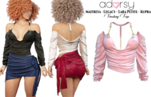 adorsy - Tinslay Top Soft Pink - Maitreya/Legacy/Petite/Kupra/Reborn