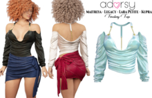 adorsy - Tinslay Top Light Blue - Maitreya/Legacy/Petite/Kupra/Reborn