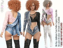 adorsy - Rio Top Fatpack - Maitreya/Legacy/Lara Petite/Kupra