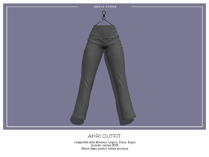 Oasis - Ahri Pant - DARK GRAY