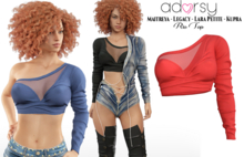 adorsy - Rio Top Red - Maitreya/Legacy/Lara Petite/Kupra