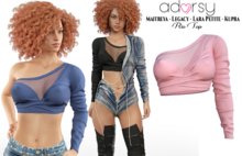 adorsy - Rio Top Pink - Maitreya/Legacy/Lara Petite/Kupra