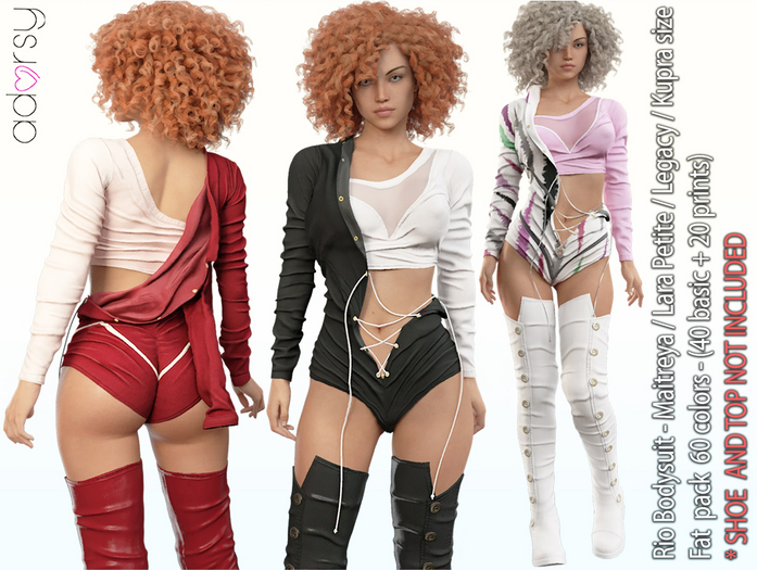 adorsy - Rio Bodysuit Fatpack - Maitreya/Legacy/Petite/Kupra