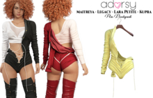 adorsy - Rio Bodysuit Yellow - Maitreya/Legacy/Petite/Kupra