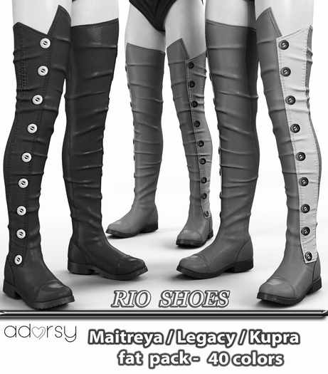 adorsy - Rio Boots DEMO - Maitreya/Legacy/Kupra
