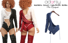 adorsy - Rio Bodysuit Blue - Maitreya/Legacy/Petite/Kupra