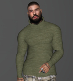 TurtleNeck Sweater - Kario - Green