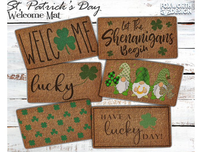 FWD // Welcome Mat // St. Patrick's Day FATPACK