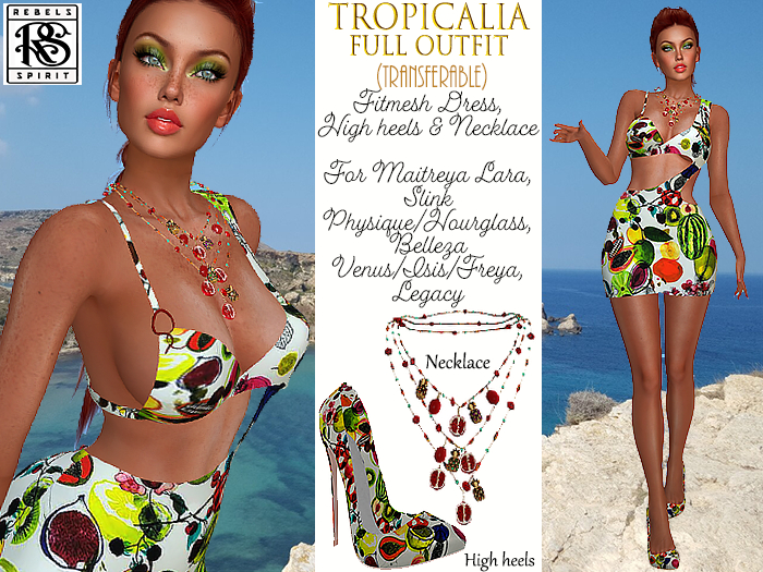 RebelsSpirit - TROPICALIA Full Outfit - TRANSFER
