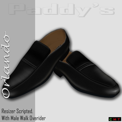 Paddy's Orlando Loafer sculpted - Black