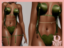 Rosary. Giselle . Green
