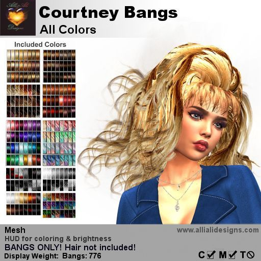A&A Courtney Bangs All Colors V2 
