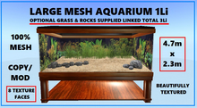 Large Mesh Aquarium On Stand. Land impact 1