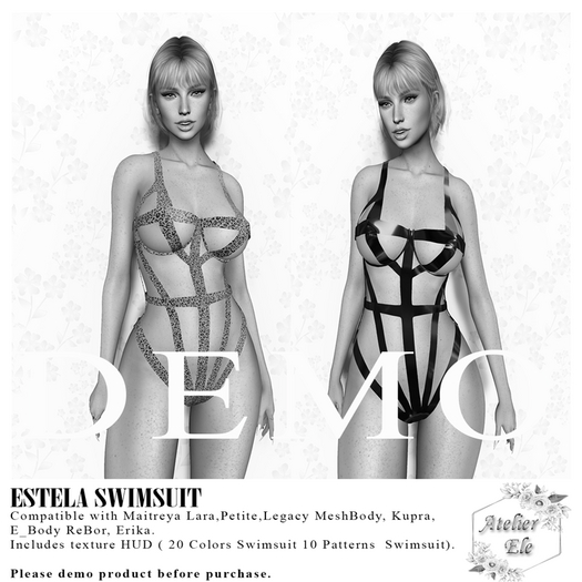 * DEMO * {AE}  ESTELA SWIMSUIT