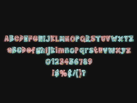 Second Life Marketplace - [RT] Mesh Alphabet Set - Kids (mod+copy)