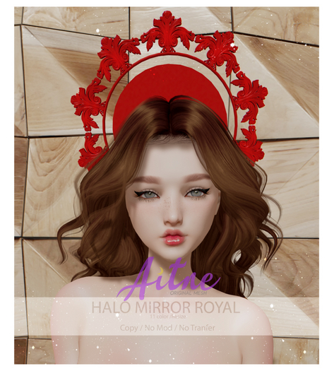 .Aitne. Halo Mirror royal