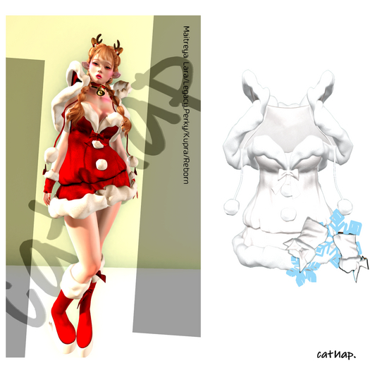 *catNap.*X'mas drees /White