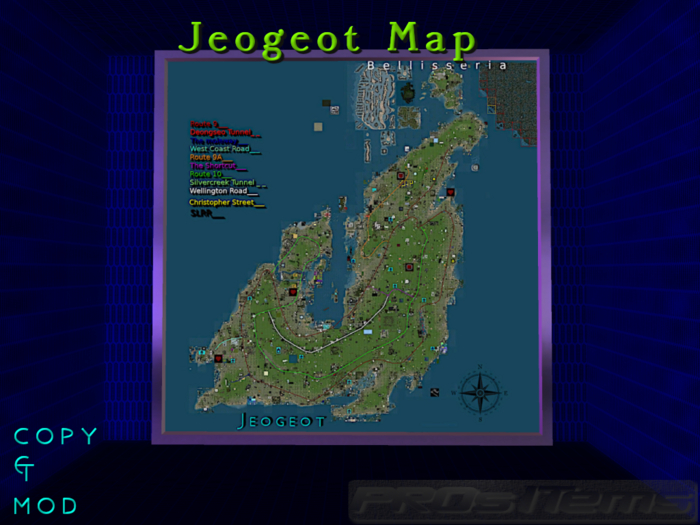 Carte du Jeogeot