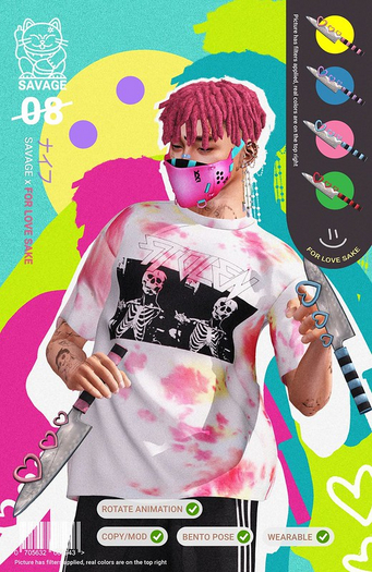 SAVAGE X LOVE SAKE /Fatpack  (ADD ME)