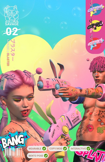 SAVAGE X BLASTER / fatpack (ADD ME)