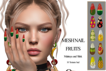 [LS] MESH NAIL FRUIT