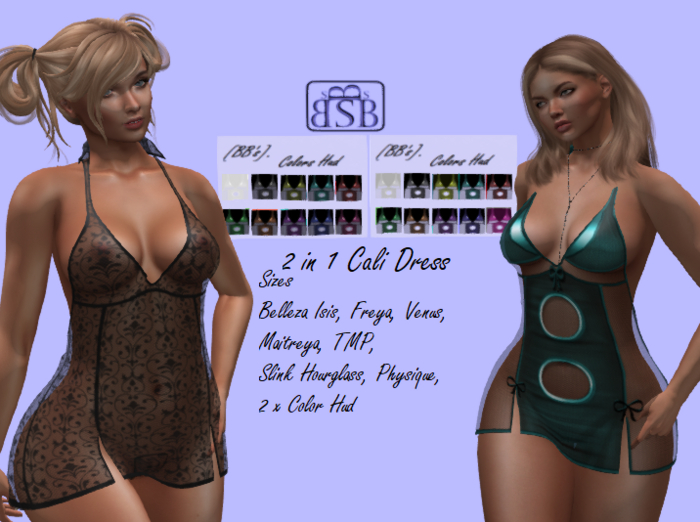 [BB's] 2 in 1 Cali Dress
