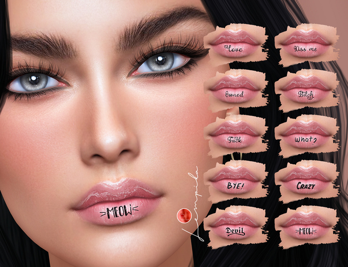 Lempika - 10 Lipstick Lelutka Evox #40 -DEMO-