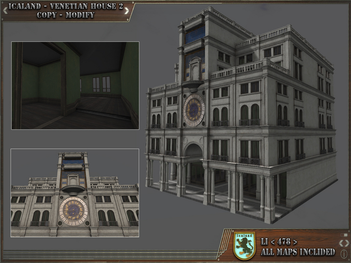 Icaland - Venetian House 1 CM