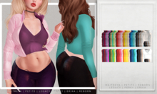 [Aleutia] Gemma Puff Jacket & Top - FULL SET