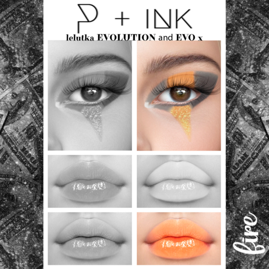 DEMO fire lipstick & eyeshadow collection [ P + ink ] APPLIER