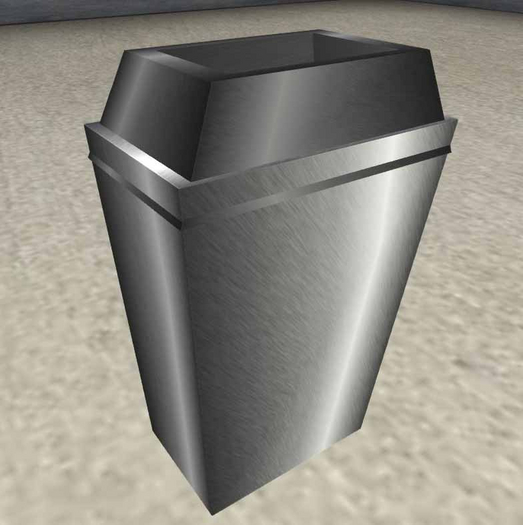 DD Stainless Steel Trashcan