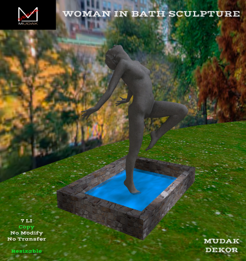 MUDAK DEKOR - WOMAN IN BATH RZ