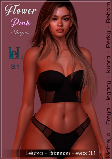 SHAPE - TAMI  - LELUTKA - BRIANNON - EVOX - 3.1