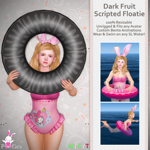 {Poofles} Dark Fruit Floatie