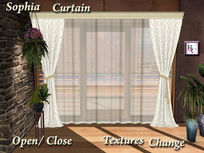 * RC *  Sophia Curtain - Updated ! 