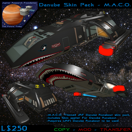 [JRF] Vehicle - Danube - MACO Skin Pack