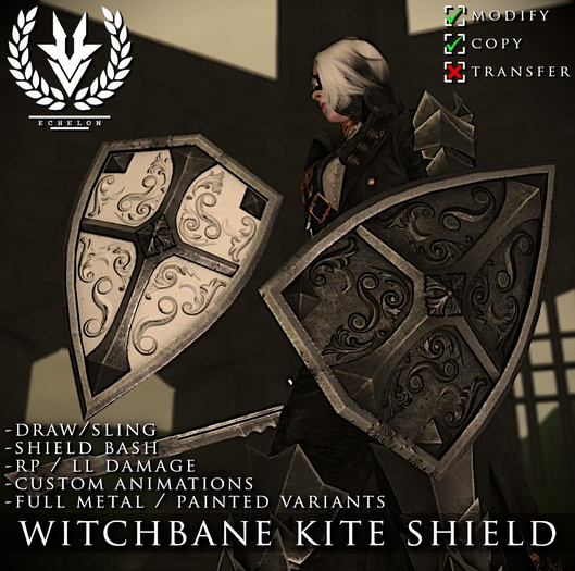 [Echelon] // Witchbane Kite Shield