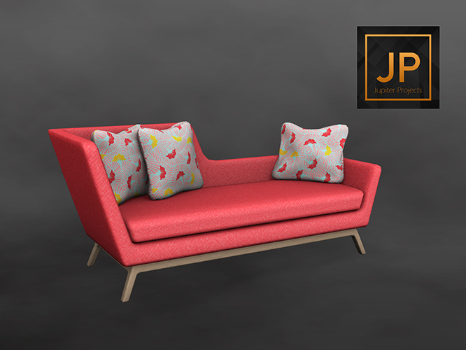 Second Spaces - Live Loud - sofa red